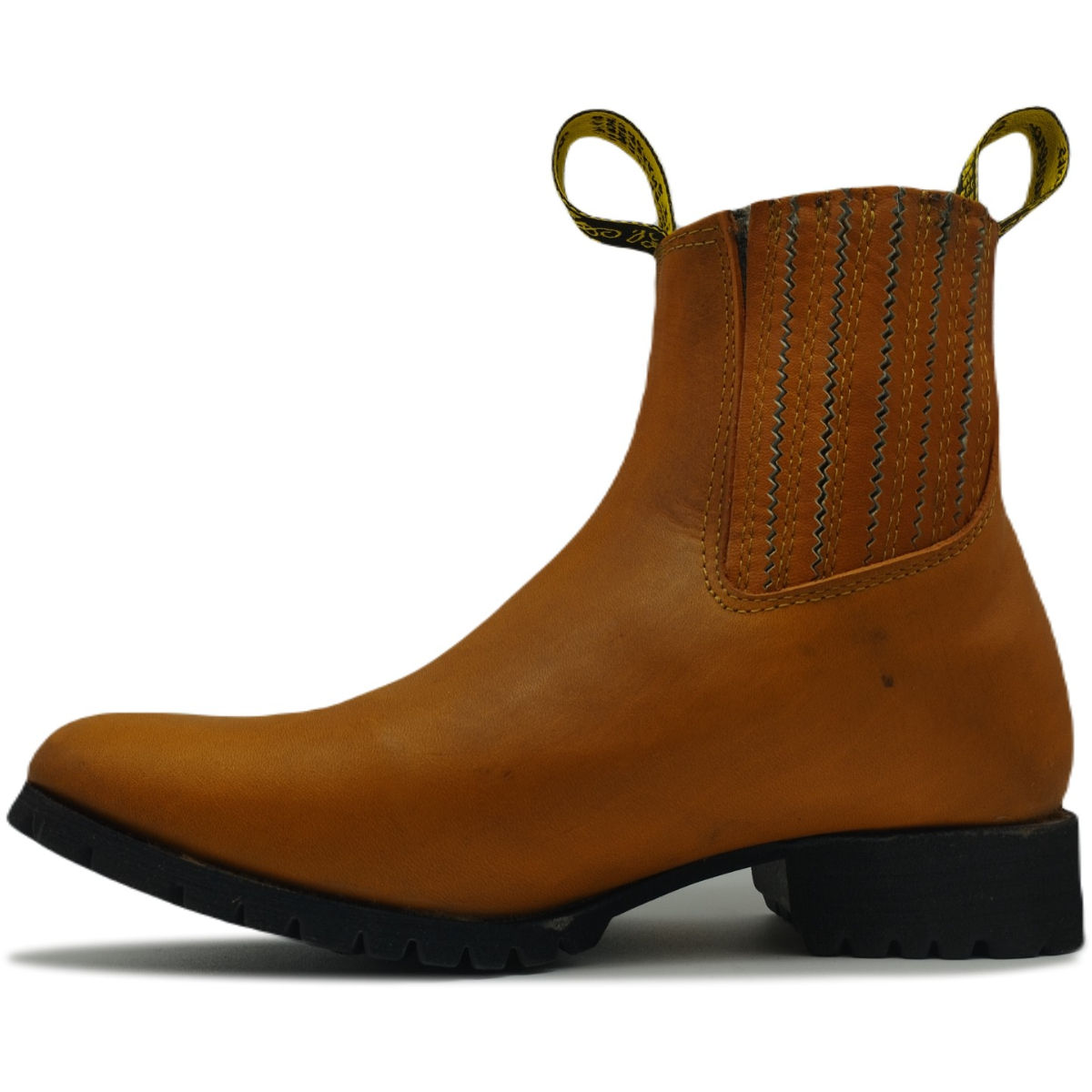 Botín de estilo Rodeo o Charro para hombre de Piel y Cosido 5100