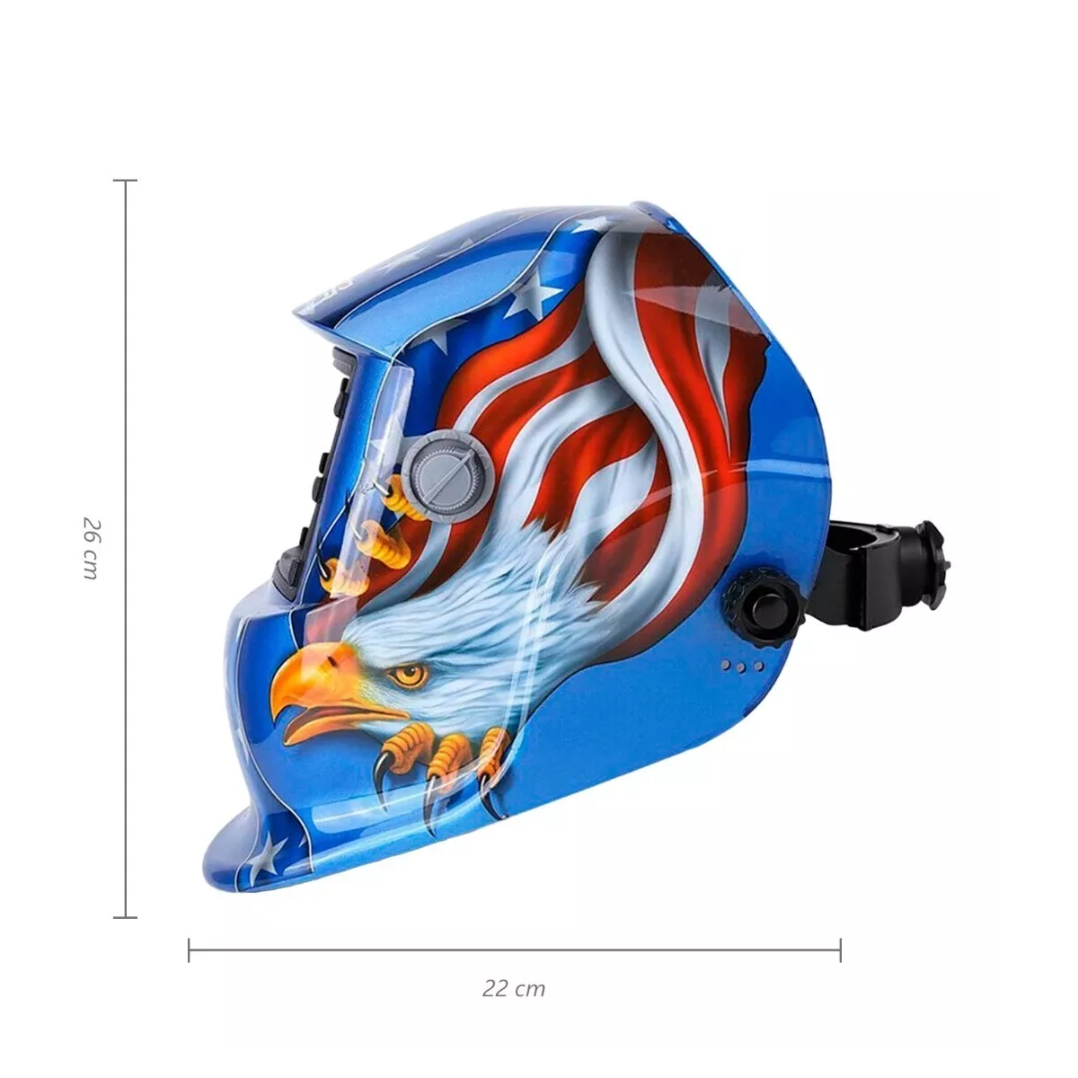 Careta De Soldar Uso Industrial Soldadura Electronica American