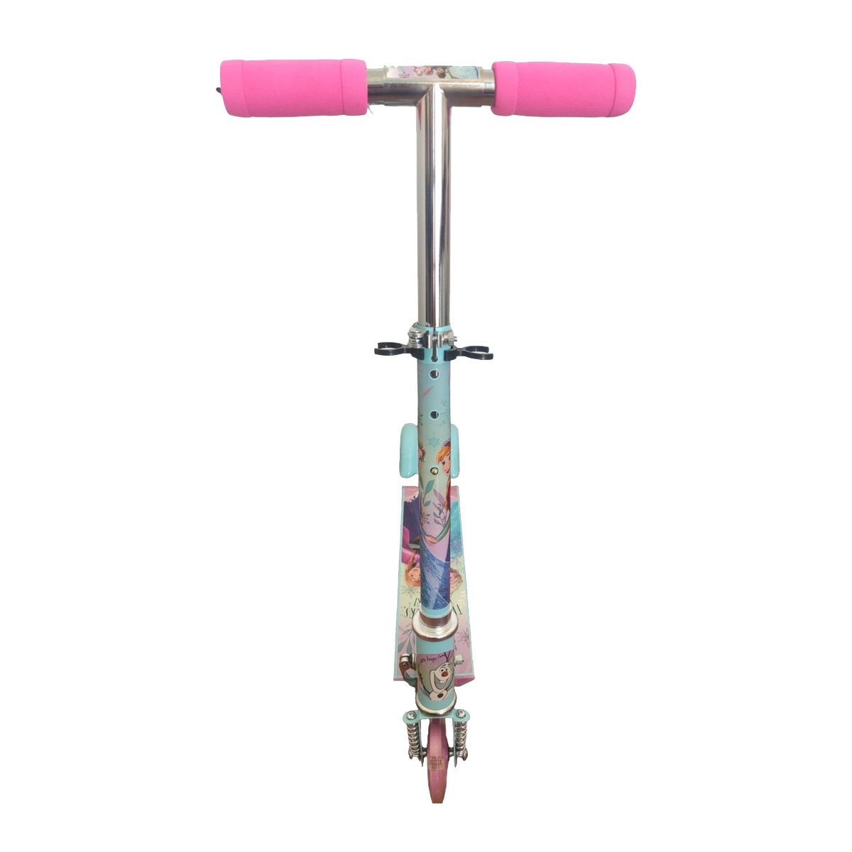 Scooter Patin del diablo para niños con luz Frozen Azul