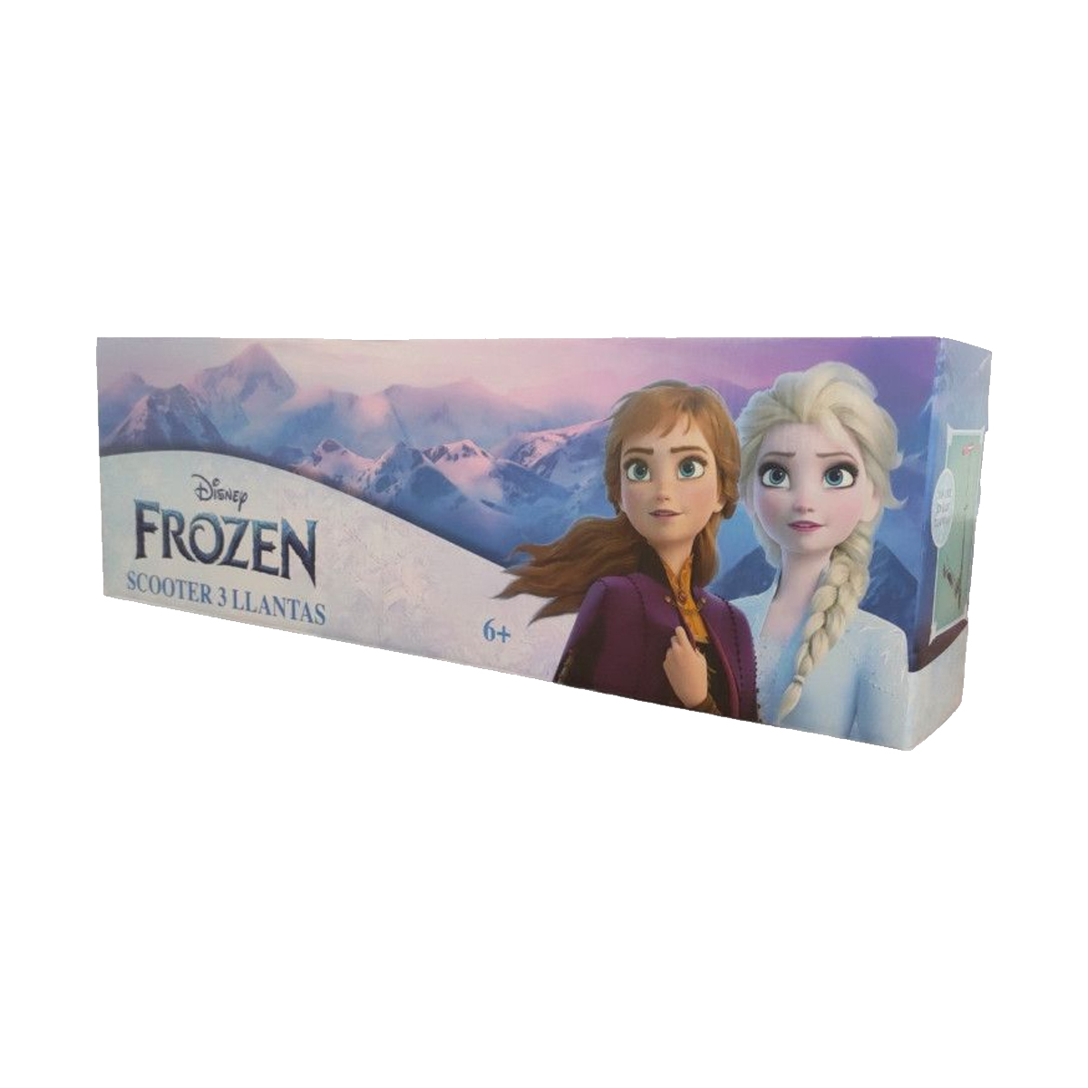 Scooter Patin del diablo para niños con luz Frozen Azul