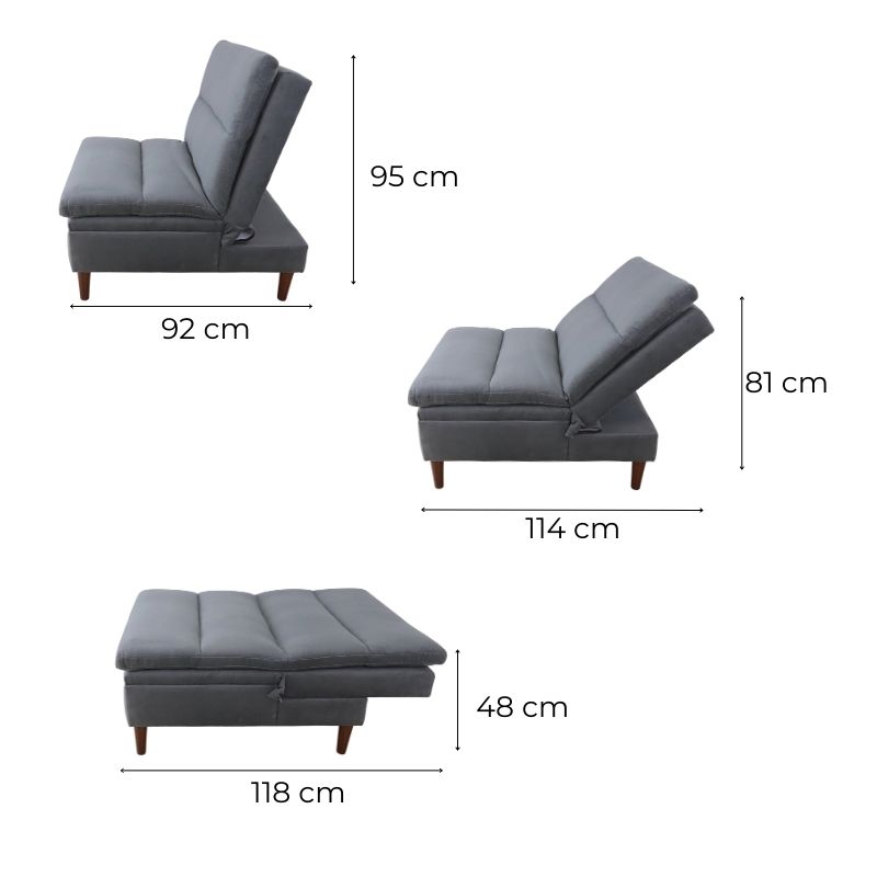 Sillón Moderno Suave Reclinable de Sala