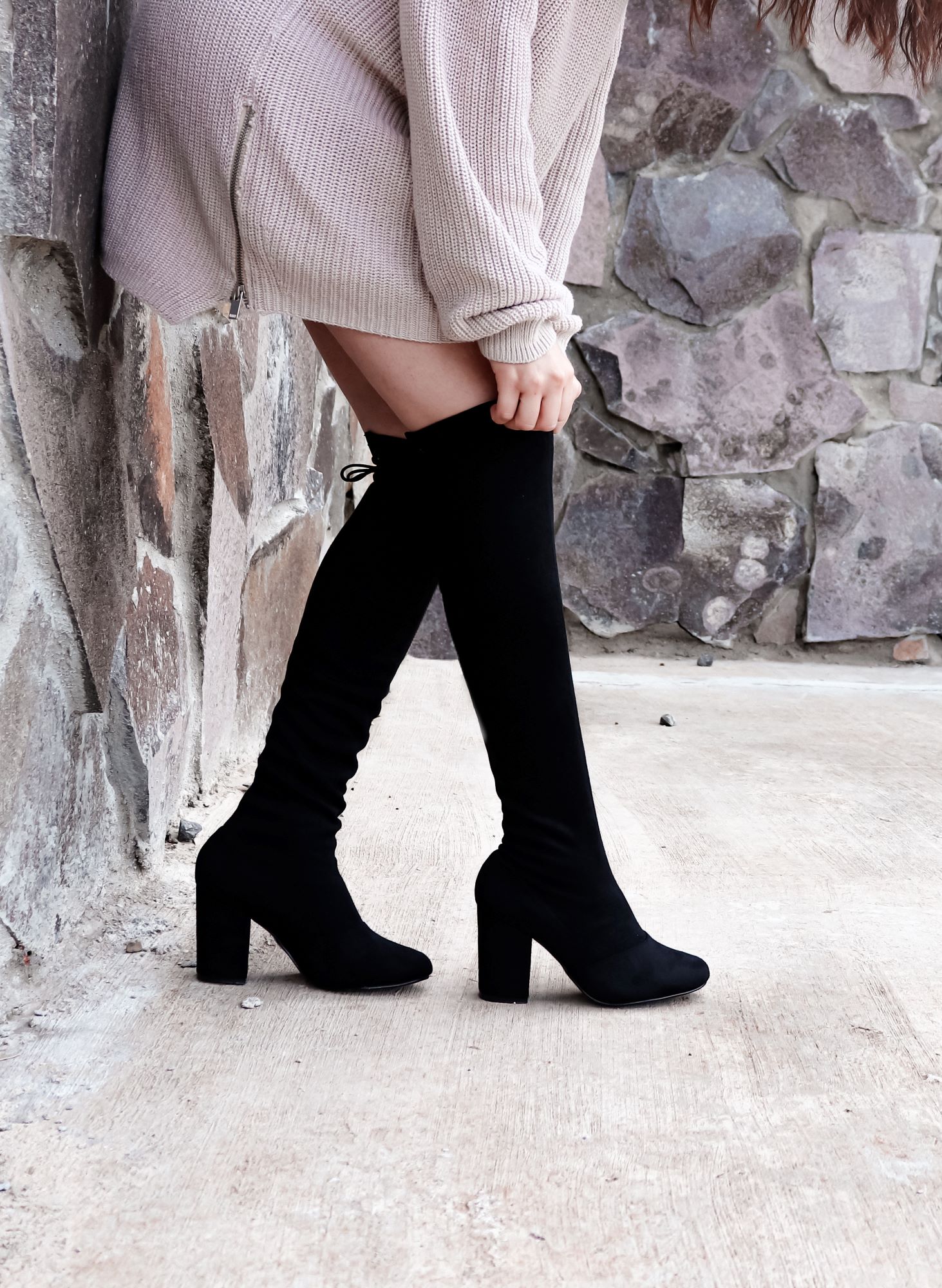 Over the Knee | Bota tubo alto mujer