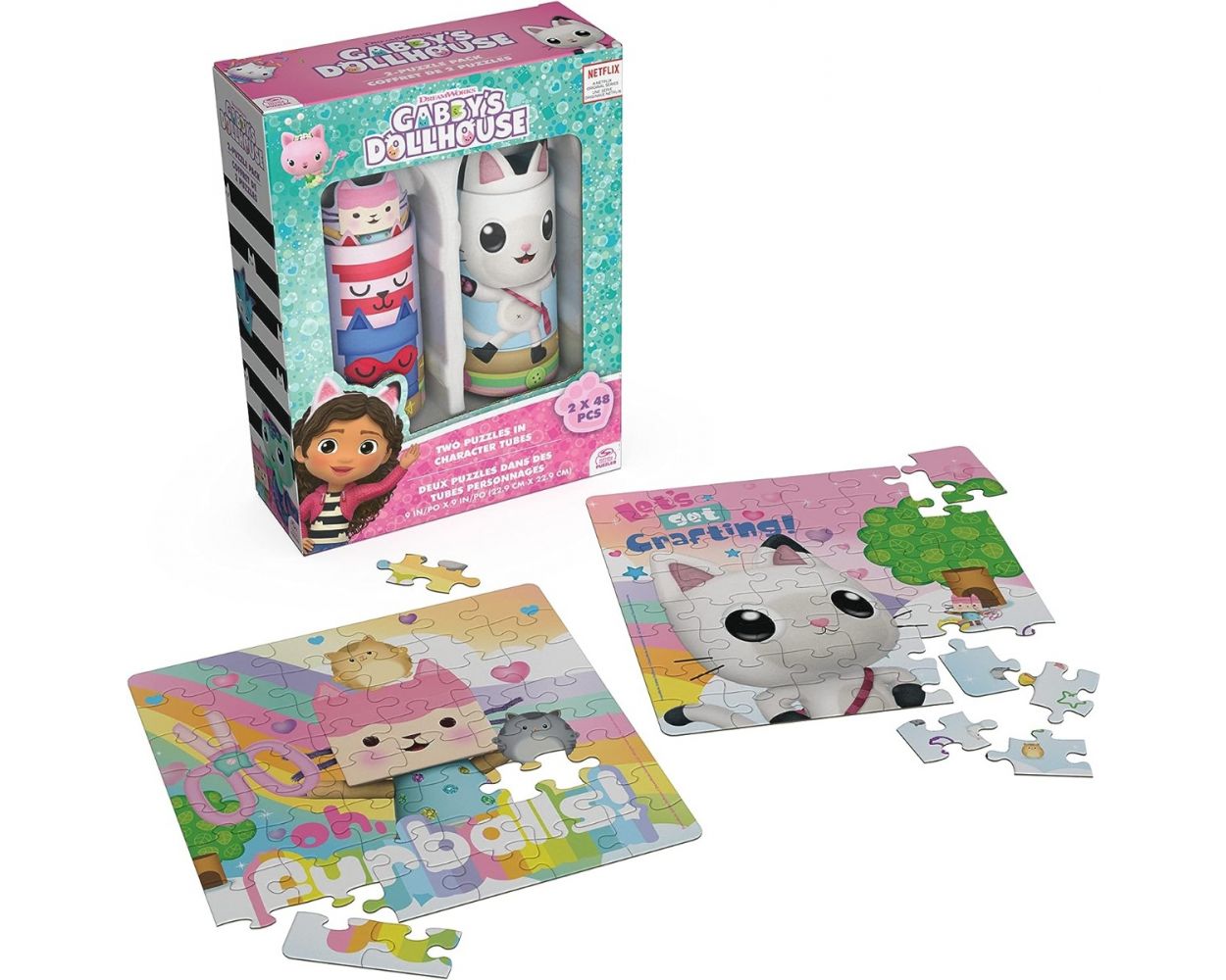 Gabbys Dollhouse Rompecabezas de 48 Piezas