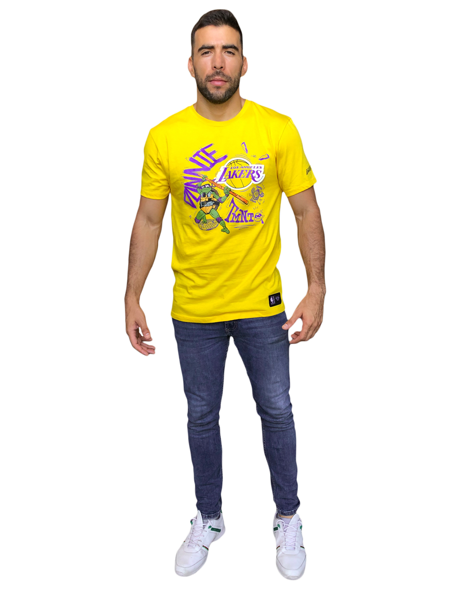 Playera Original NBA Tortugas Ninja Lakers-Donnie