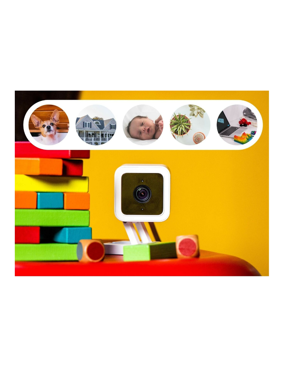 Wyze - Cam V3 Cámara De Seguridad Hd 1080p Con Cable para Interior/Exterior