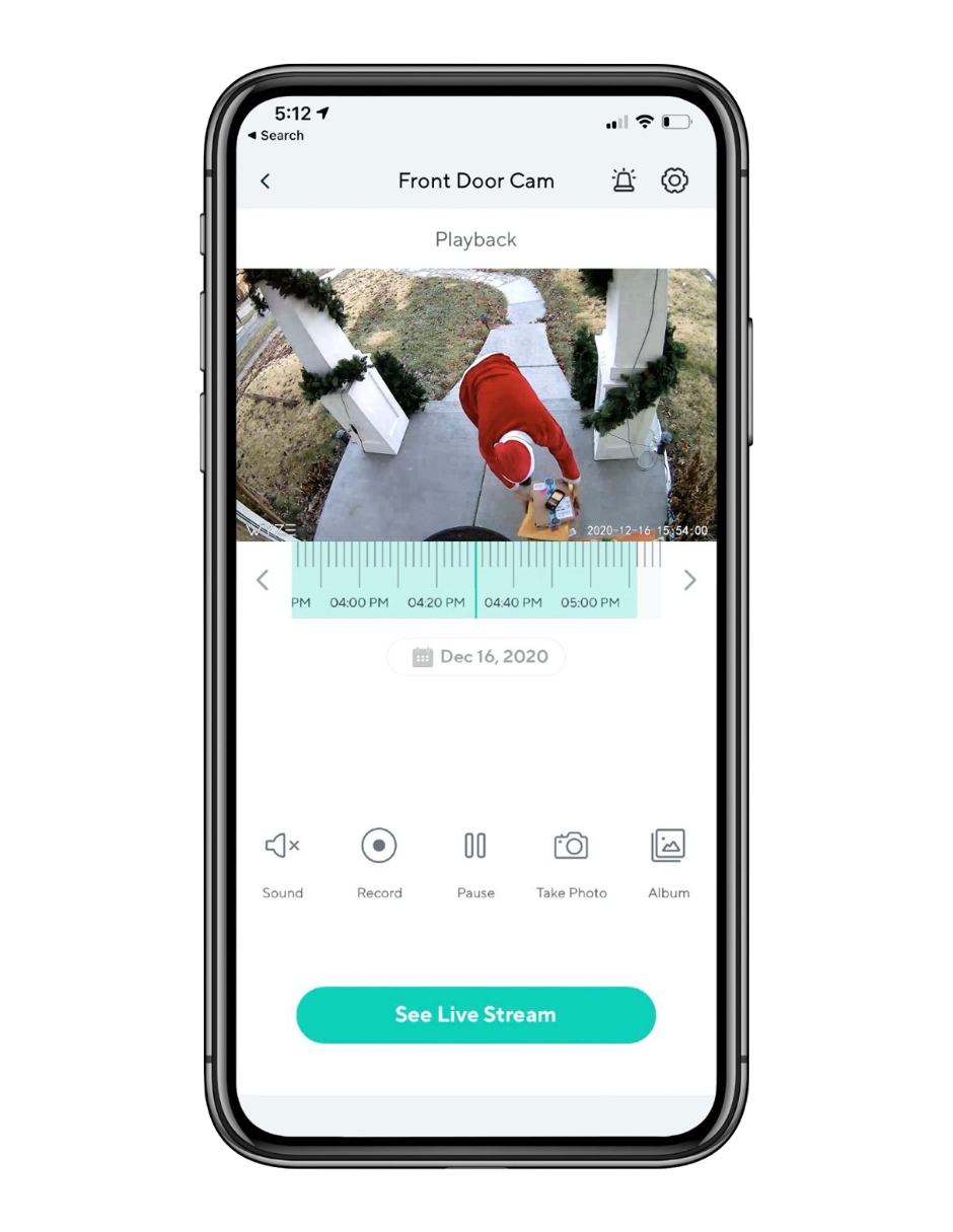 Wyze - Cam V3 Cámara De Seguridad Hd 1080p Con Cable para Interior/Exterior
