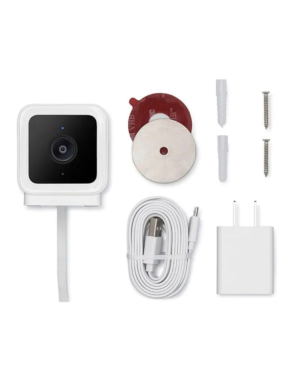 Wyze - Cam V3 Cámara De Seguridad Hd 1080p Con Cable para Interior/Exterior