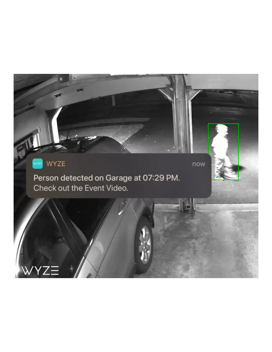 Wyze - Cam V3 Cámara De Seguridad Hd 1080p Con Cable para Interior/Exterior