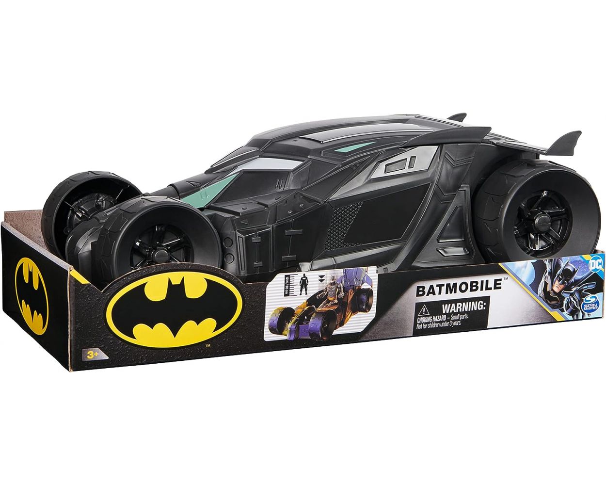  Dc Comics Batmobile Auto de juguete Batman de 12 pulgadas