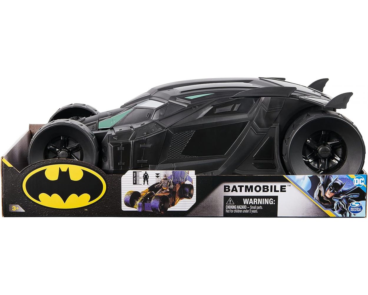  Dc Comics Batmobile Auto de juguete Batman de 12 pulgadas