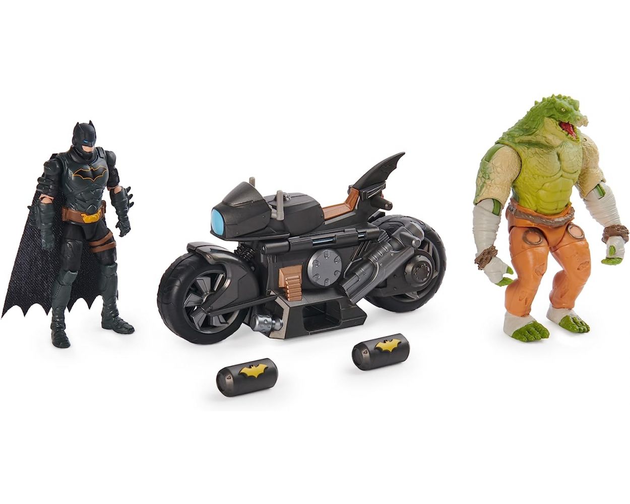 Batman Dc Comics Set con Figuras de acción de y Killer Croc de 10 cm
