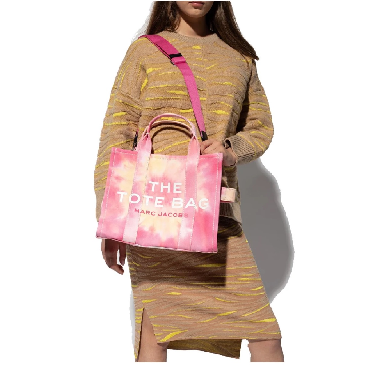 Bolsa Marc Jacobs Traveler Tote H014M02PF21 699 Rosa