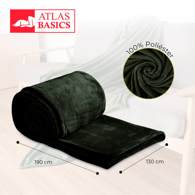 Set Spring Air Individual Edredón+sabana+almohada+frazada turquesa/marino