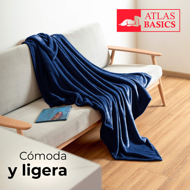 Edredón queen size Spring Air + Almohada + Sabana + Frazada turquesa/marino