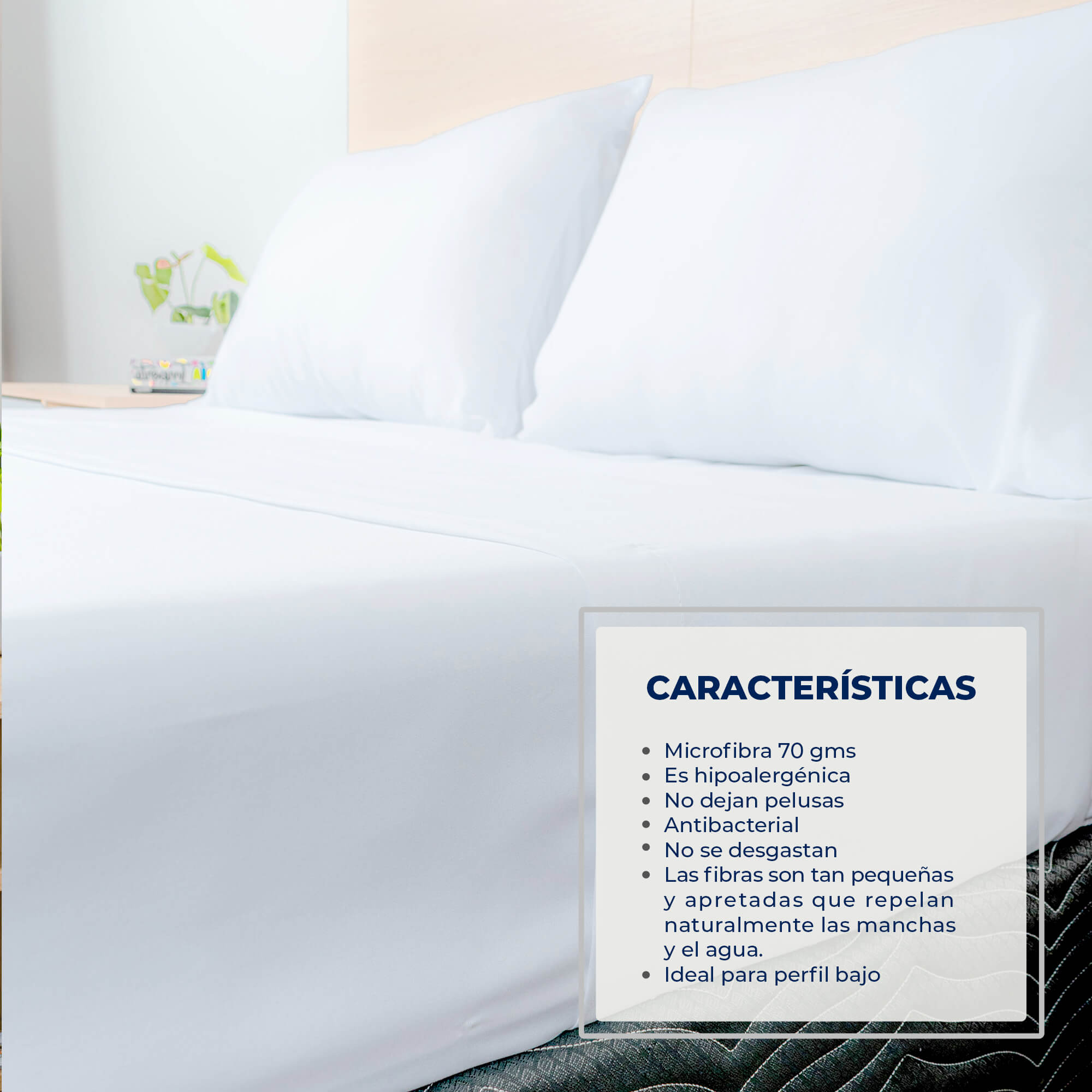 Edredón queen size Spring Air + Almohada + Sabana + Frazada  salmon/khaki