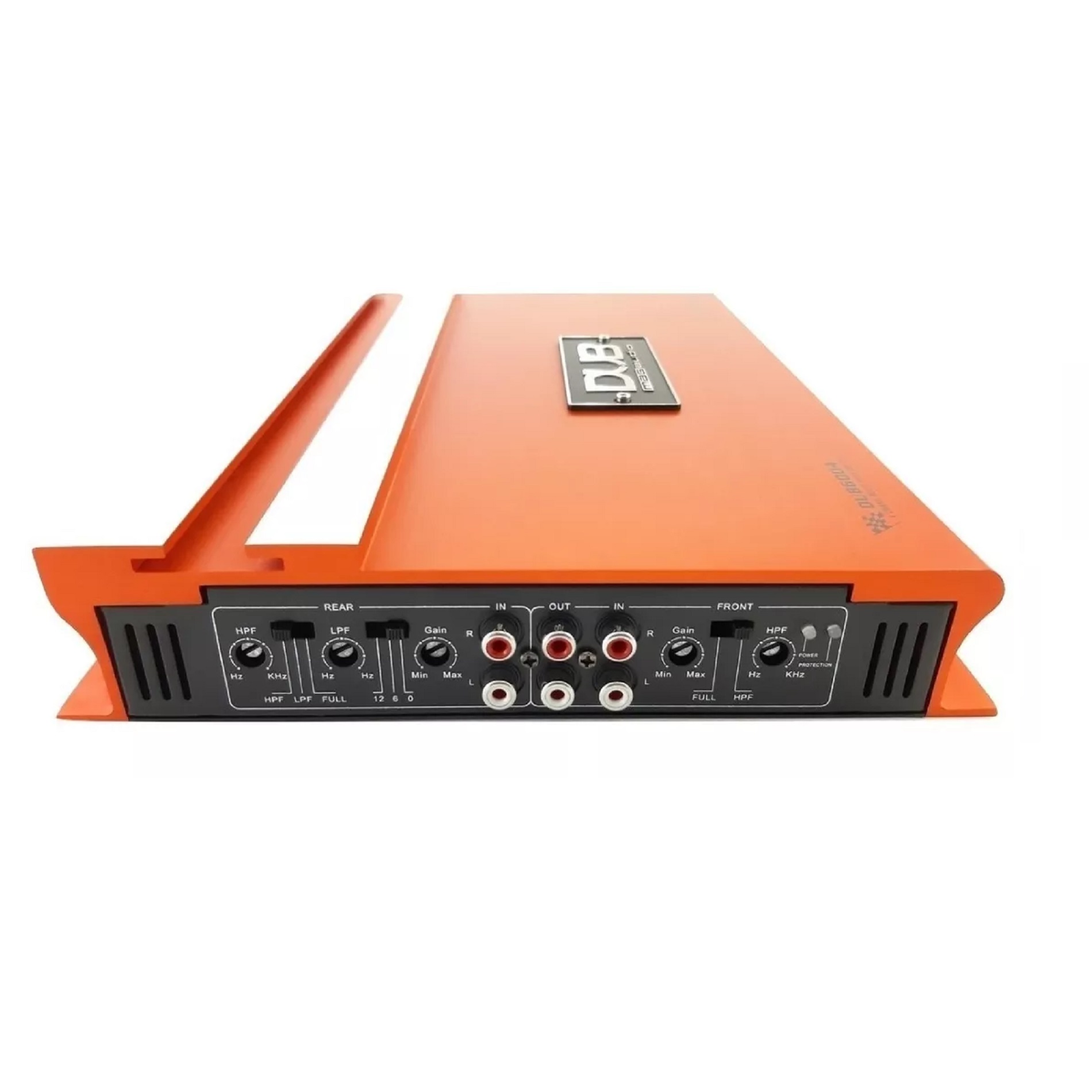 Amplificador Dub Audiobahn 2400w 4ch Para Bocinas Y Woofers