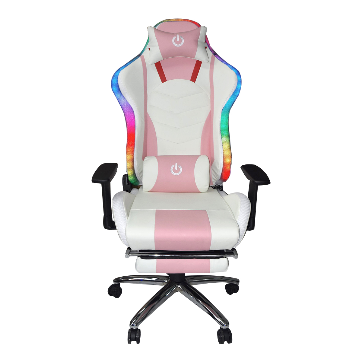 Silla Gamer Reclinable Rgb Reposa Pies Video Juegos