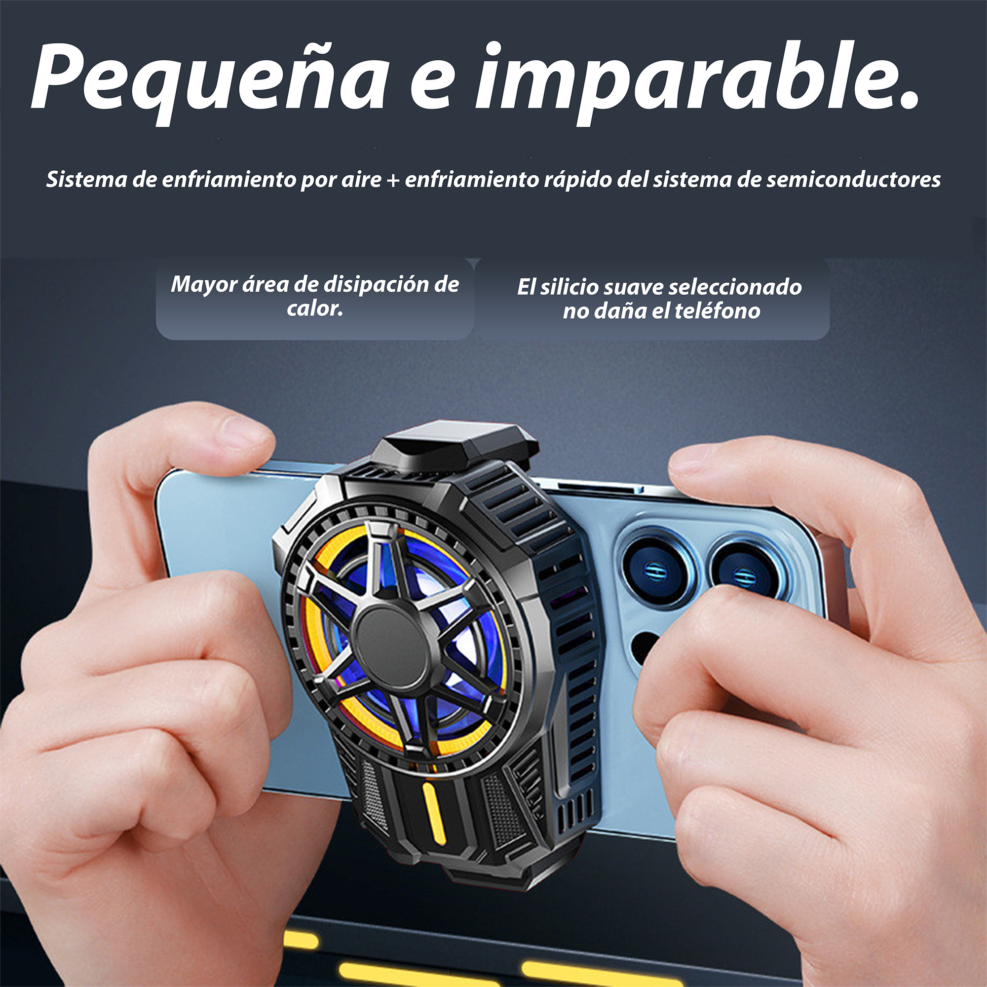 Ventilador Enfriador Gamer Celular Dedales Joystick Accesorios