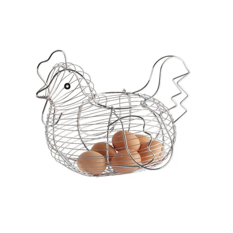Huevera Canasta Para Huevos Gallina Recipiente Organizador.