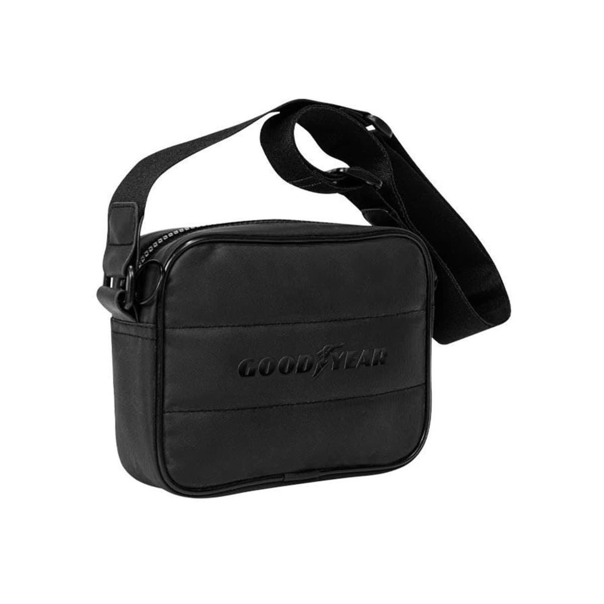 Mochila cruzada Goodyear para hombre, color negro, mod. 1076905