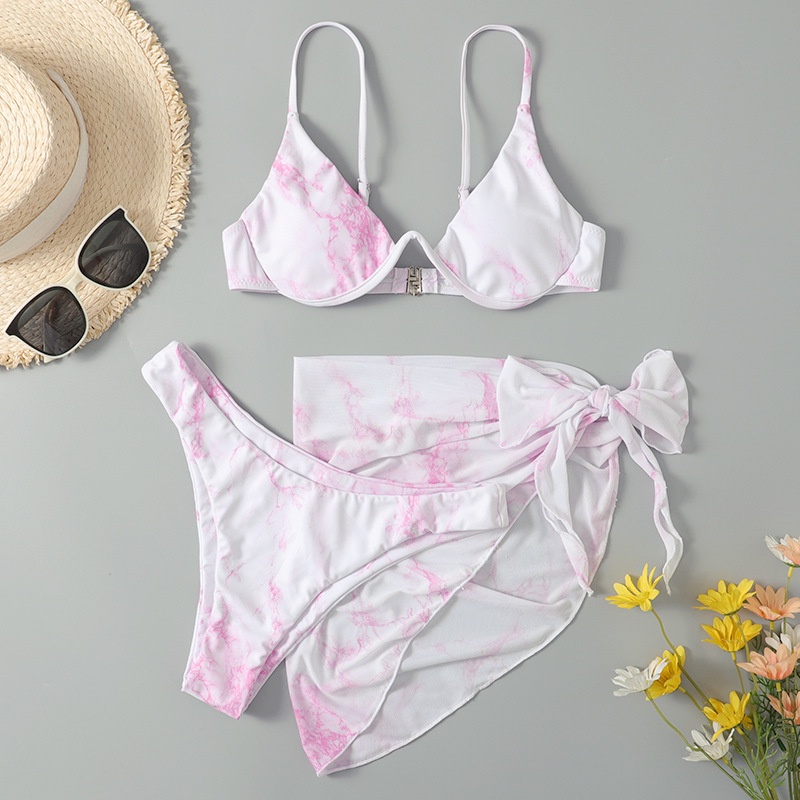 Traje de baño 3 piezas para dama.