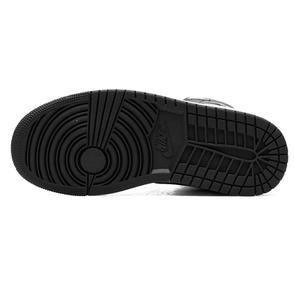 Tenis Air Jordan 1 Mid Negro/blanco Mujer