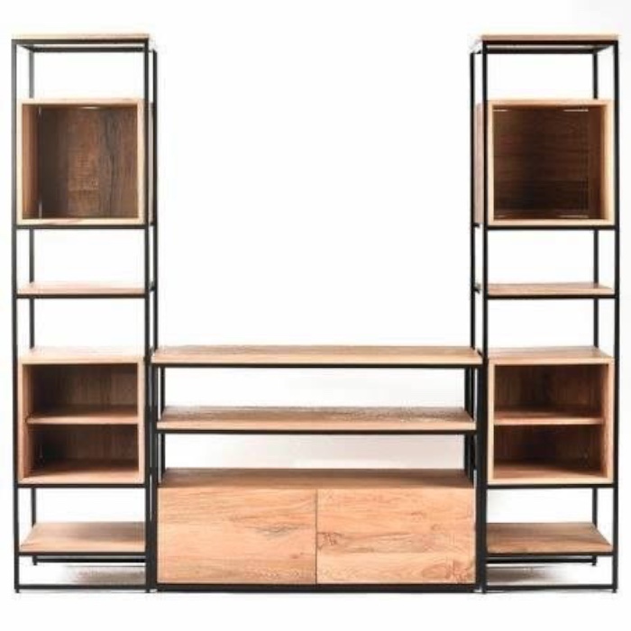 Mueble de tv industrial Kuadro