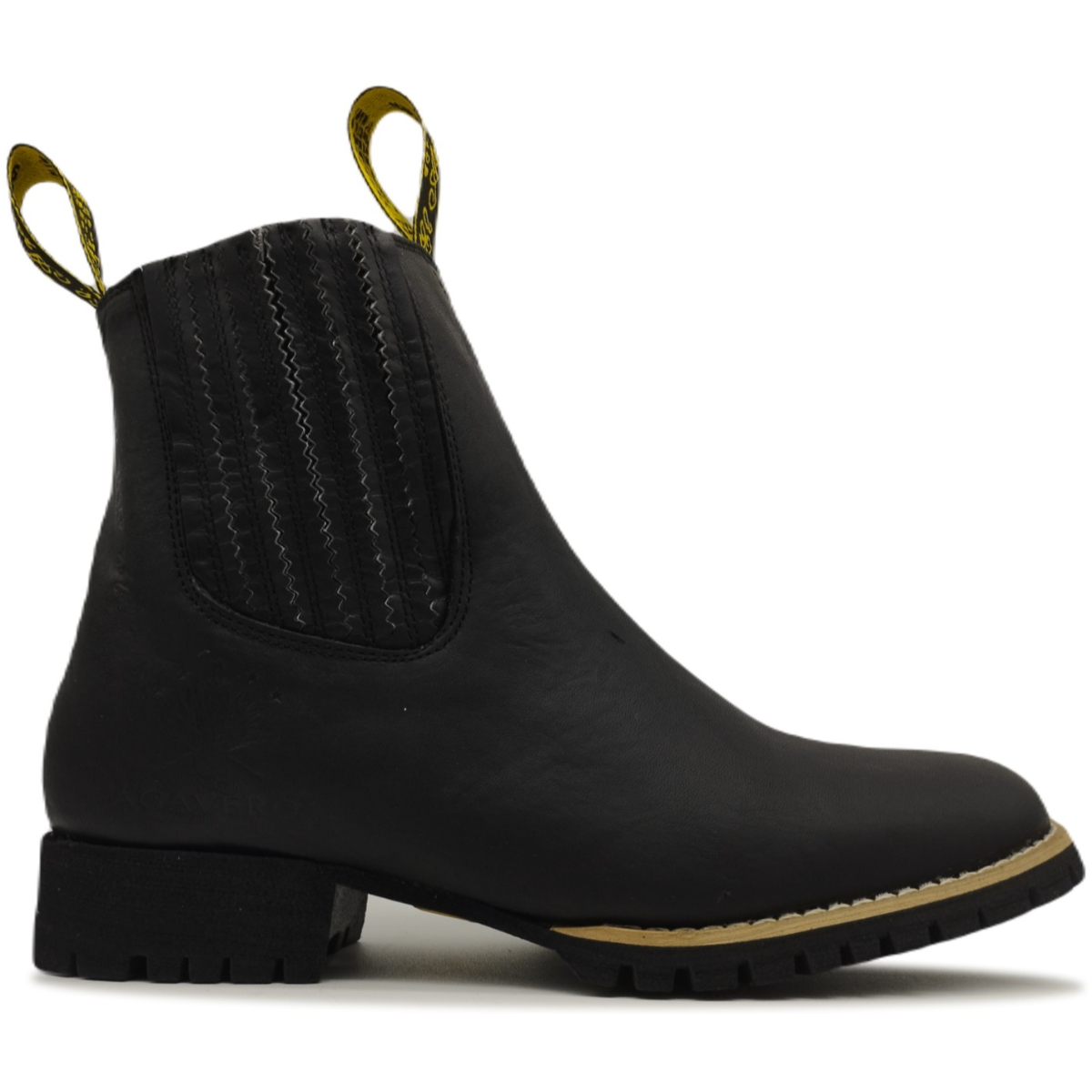 Botín de piel estilo Charro o Rodeo para hombre suela de uso Rudo 267