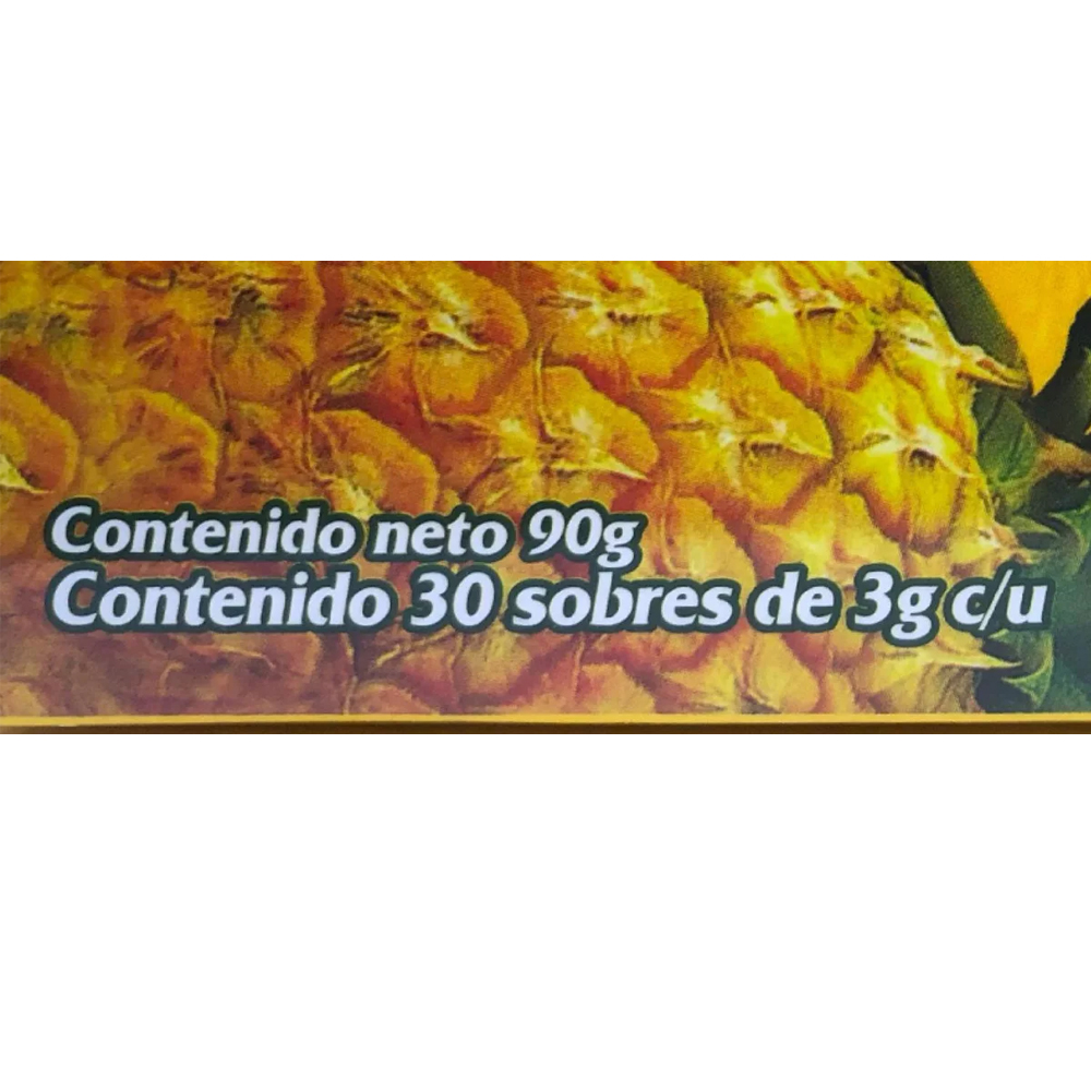5 Cajas Té Piñalim (piña, Linaza, Té Verde, Té Rojo Y Té Blanco) 30 Sobres De 3g C/u