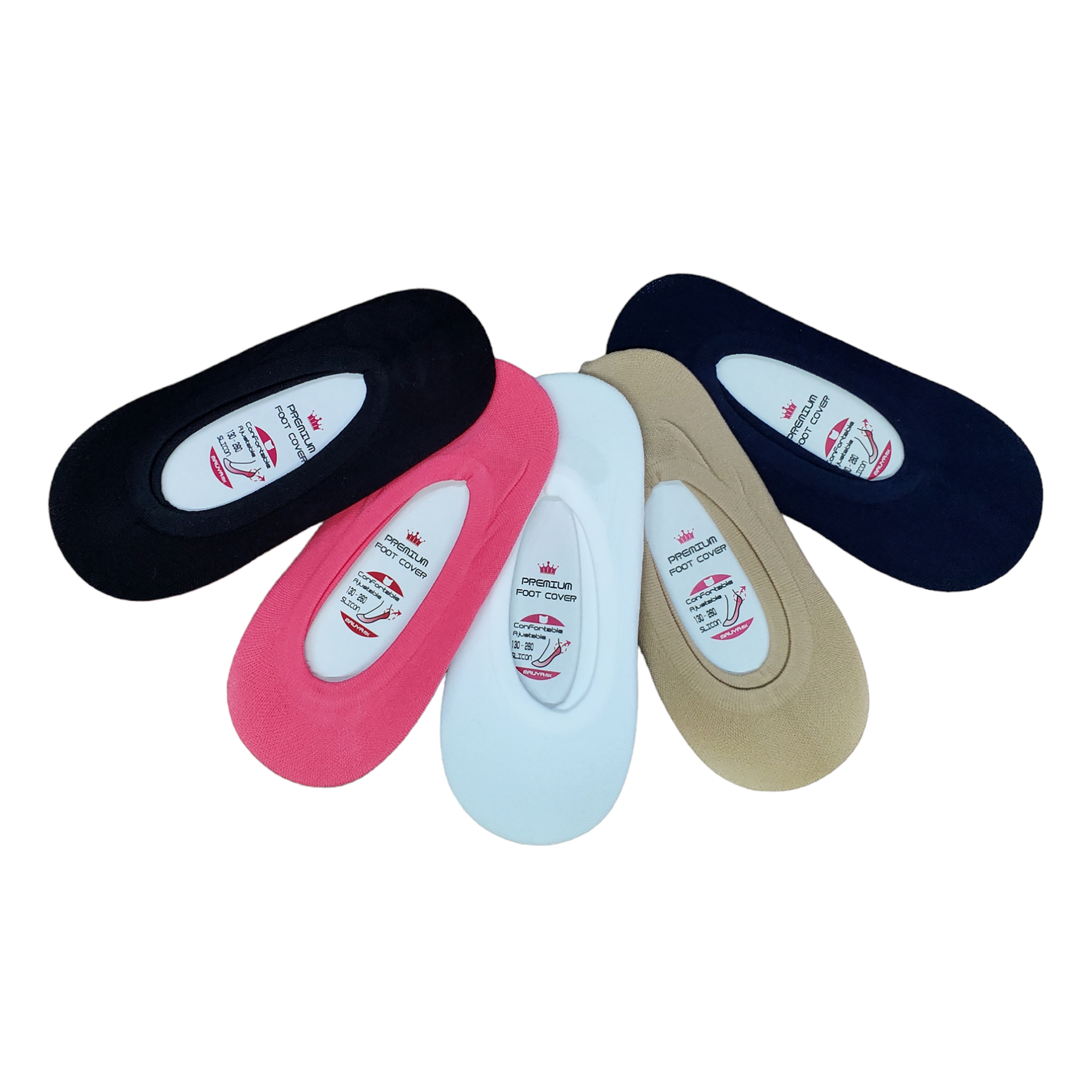 Calcetines Invisibles Mujer Mágico Queda #13 A #25 6 Pares