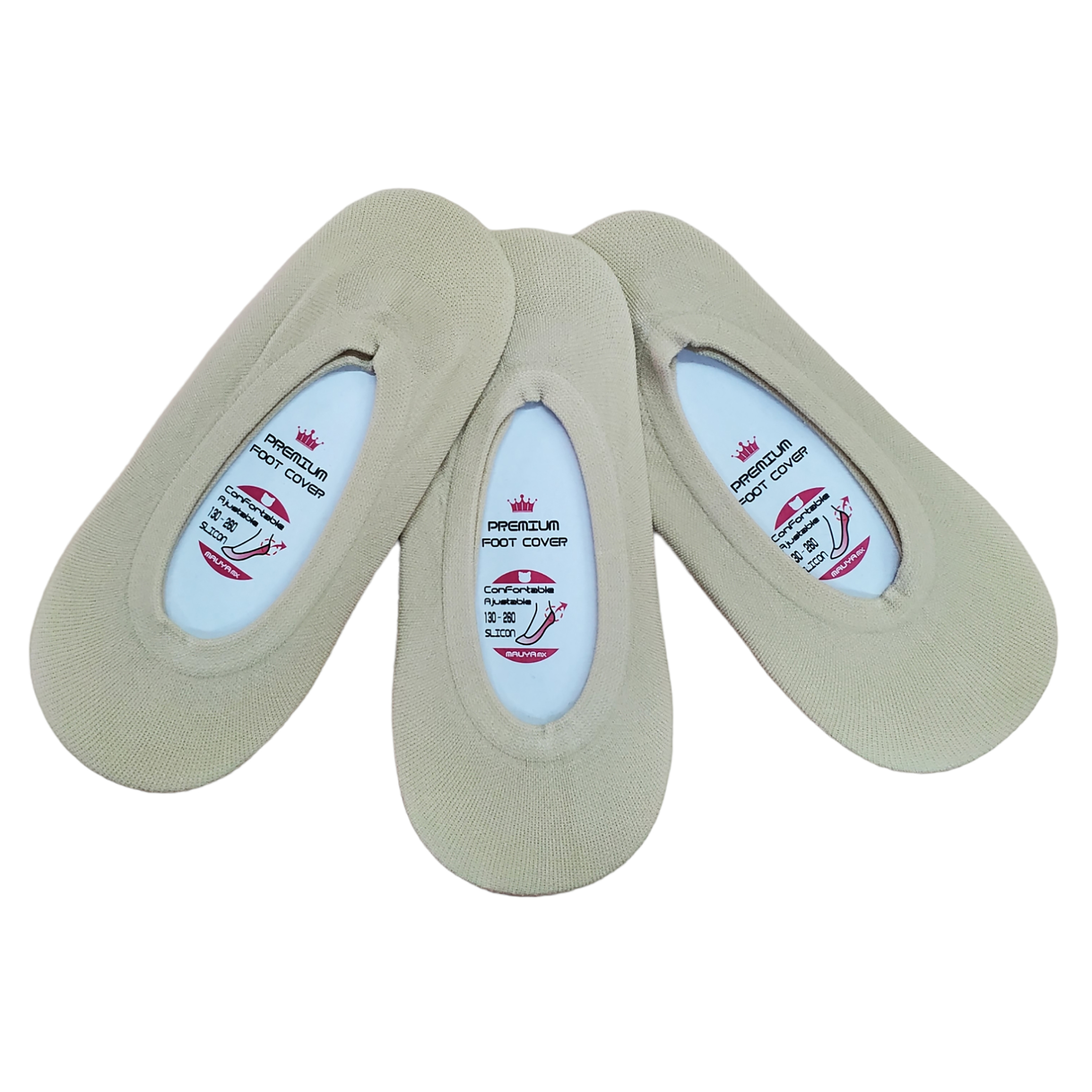 Calcetines Invisibles Mujer Mágico Queda #13 A #25 6 Pares