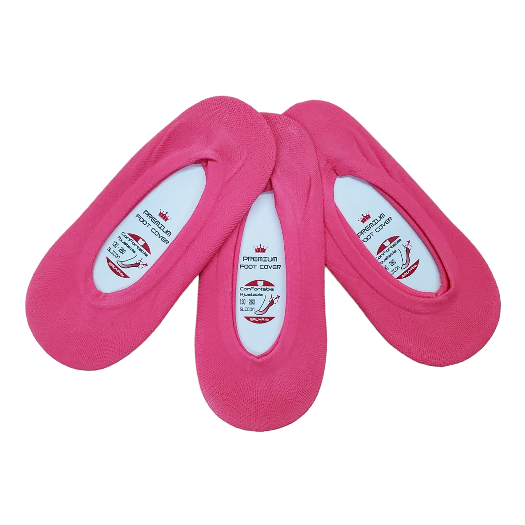 Calcetines Invisibles Mujer Mágico Queda #13 A #25 6 Pares