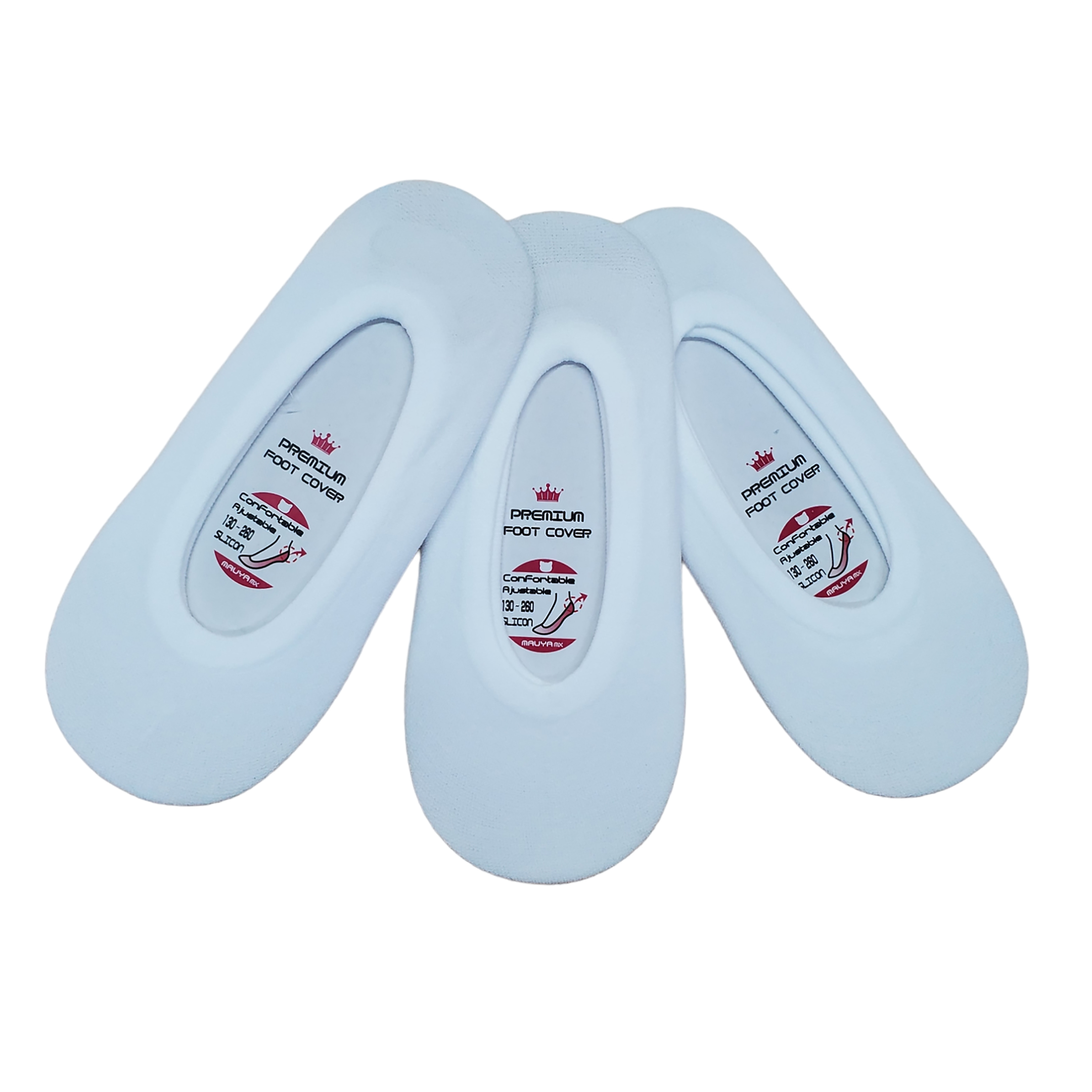 Calcetines Invisibles Mujer Mágico Queda #13 A #25 6 Pares