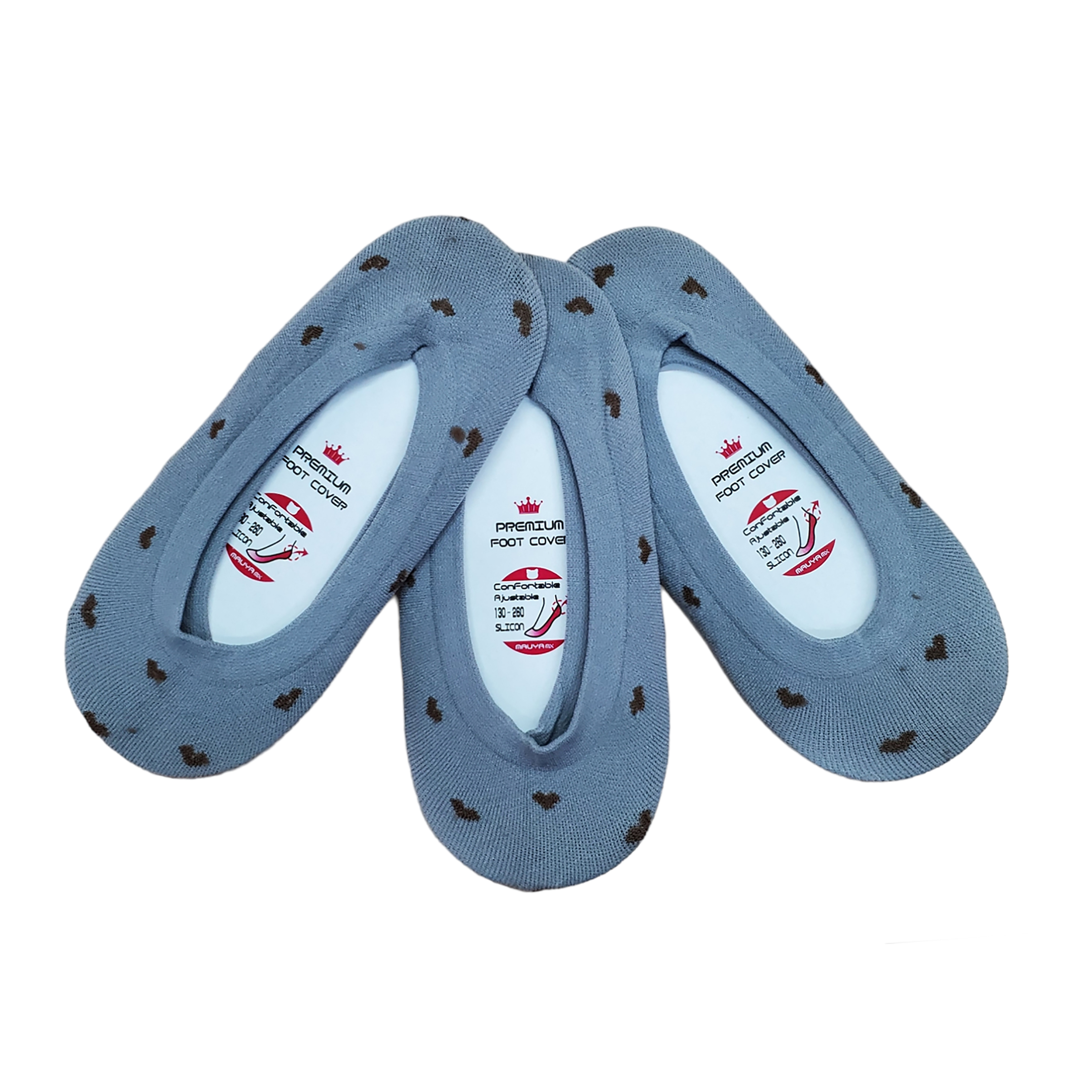 Calcetines Invisibles Mujer Mágico Queda #13 A #25 6 Pares