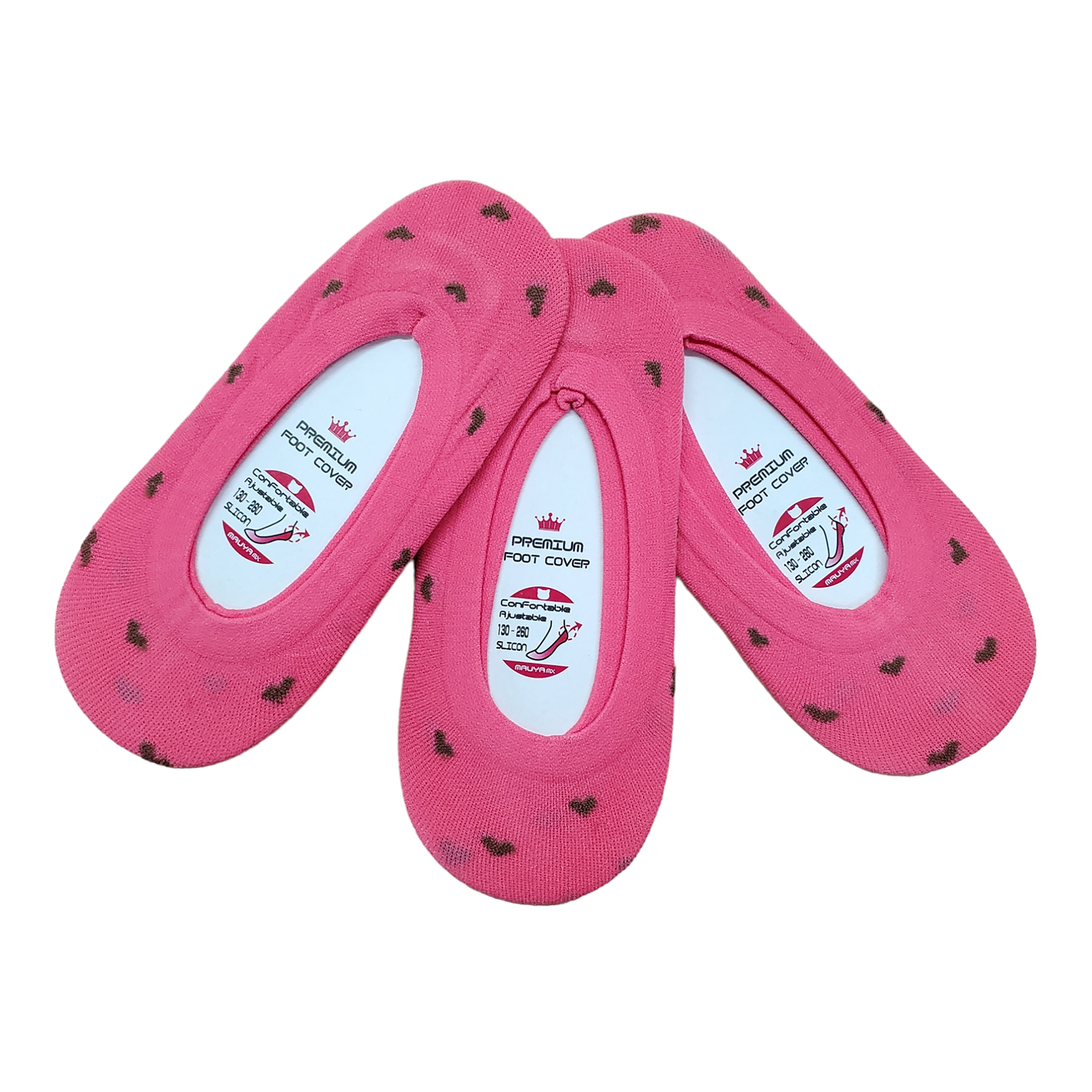 Calcetines Invisibles Mujer Mágico Queda #13 A #25 6 Pares