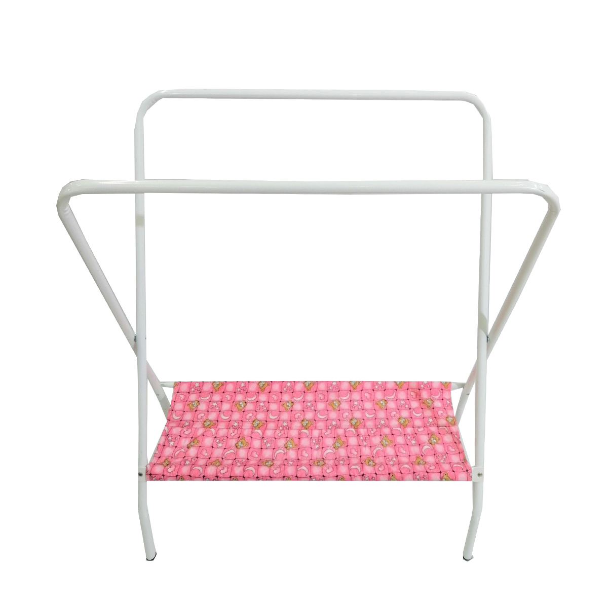 Bañera para Bebe Prinsel Perla con Base Rosa.