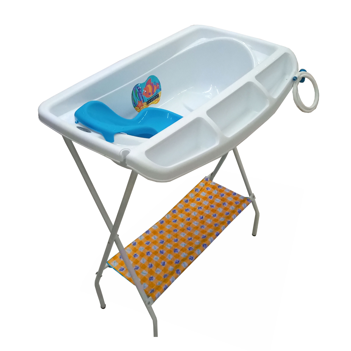 Bañera para Bebe Prinsel Perla con Base Unisex.