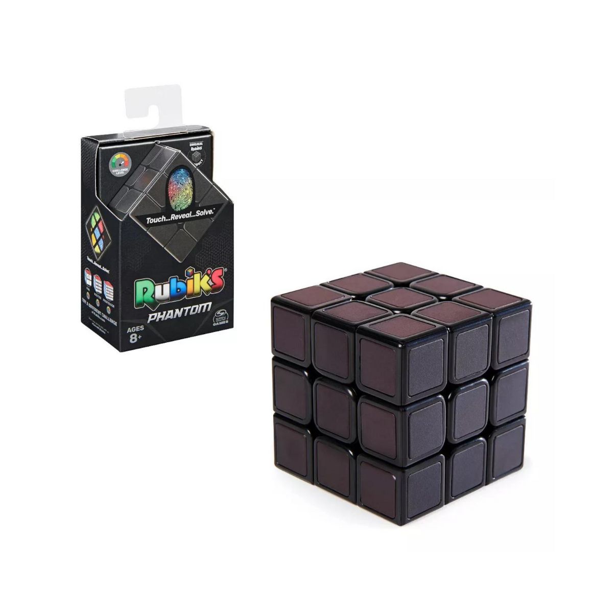 Cubo Rubik's Phantom Fantasma Toca Y Descubre 3x3
