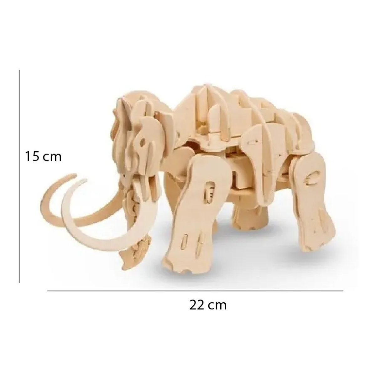 Mamut Robotime Armar Madera Bloques Niño Juguete Rompecabeza