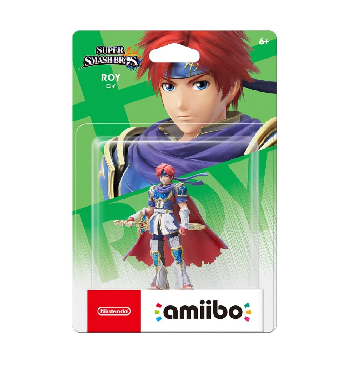 Figura Amiibo Nintendo Roy Fire Emblem Modelo Super Smash Bros