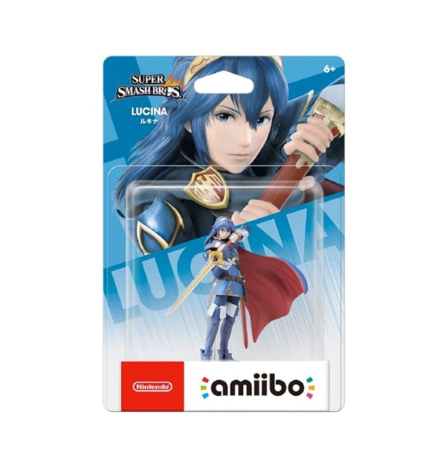 Figura Amiibo Nintendo Lucina Fire Emblem Modelo Super Smash Bros