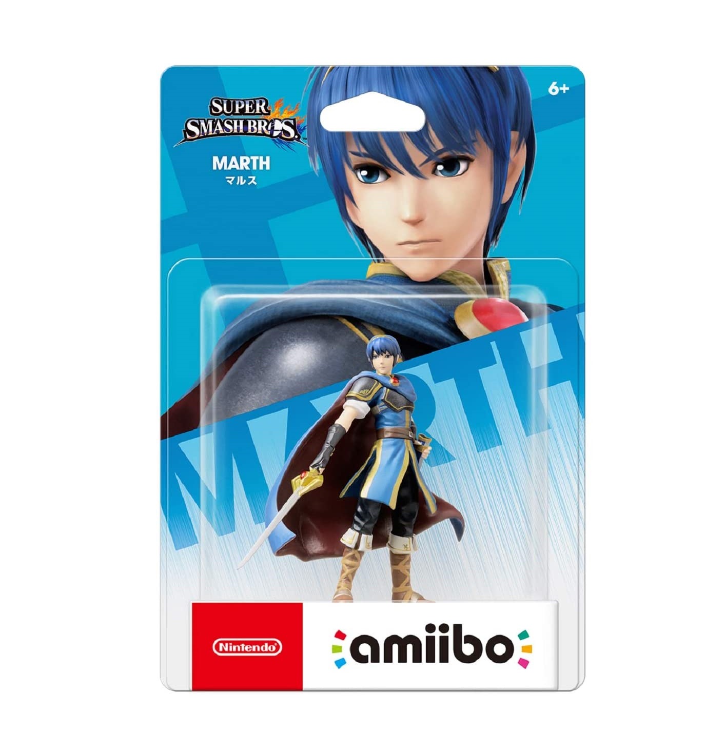 Figura Amiibo Nintendo Marth Fire Emblem Modelo Super Smash Bros