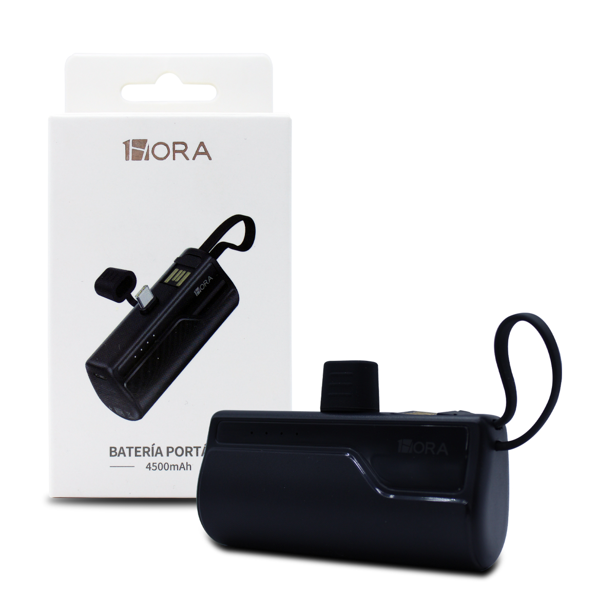 1 Hora Batería Portátil De Carga Rápida Salida Tipo C 4500mah