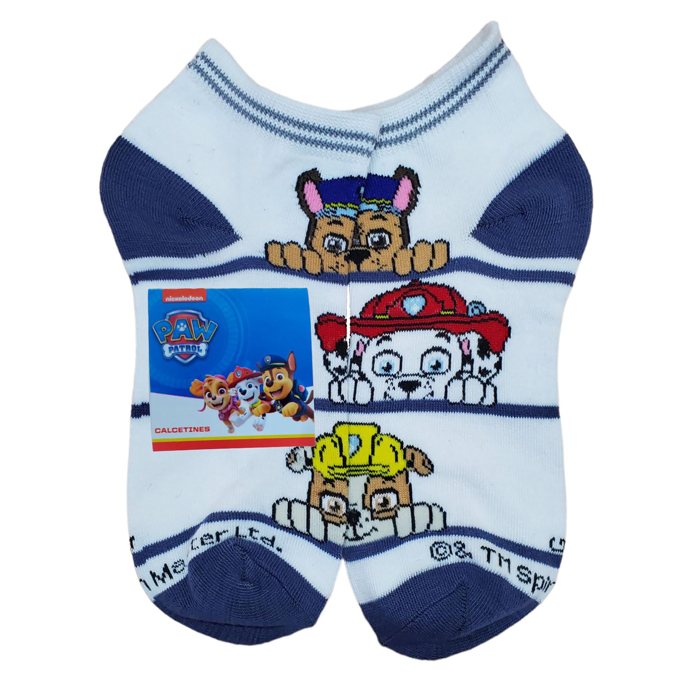 Tines Cortos Mayoreo Paw Patrol Unisex 6 Pares
