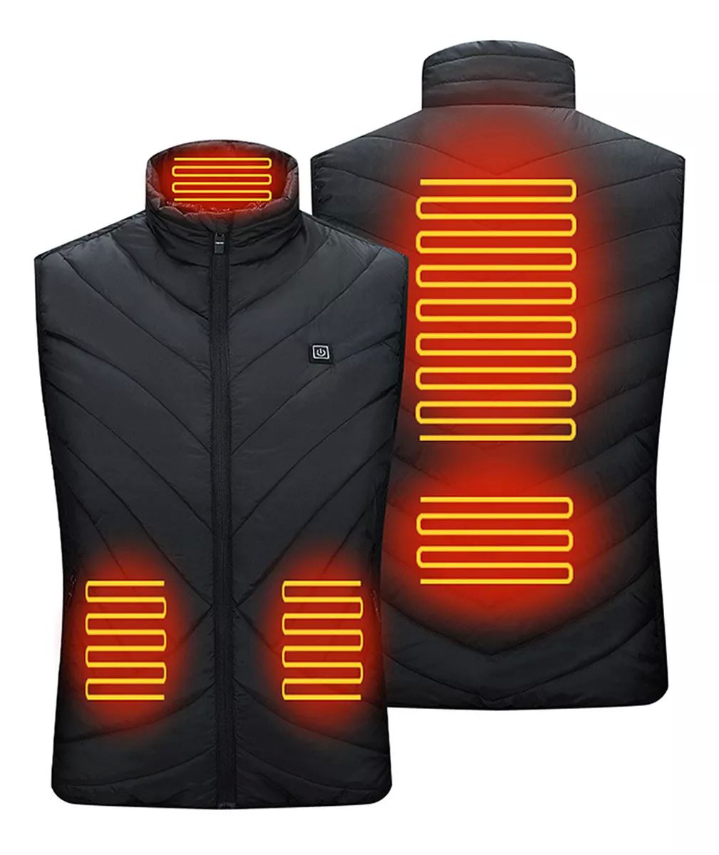 Chaleco Calentador Electrico Para Cuerpo Hombre O Mujer