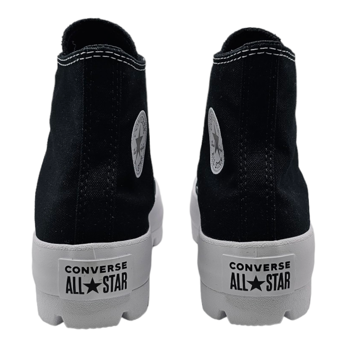 Tenis Converse Plataforma Dama Chuck Taylor Lugged Lona Negro