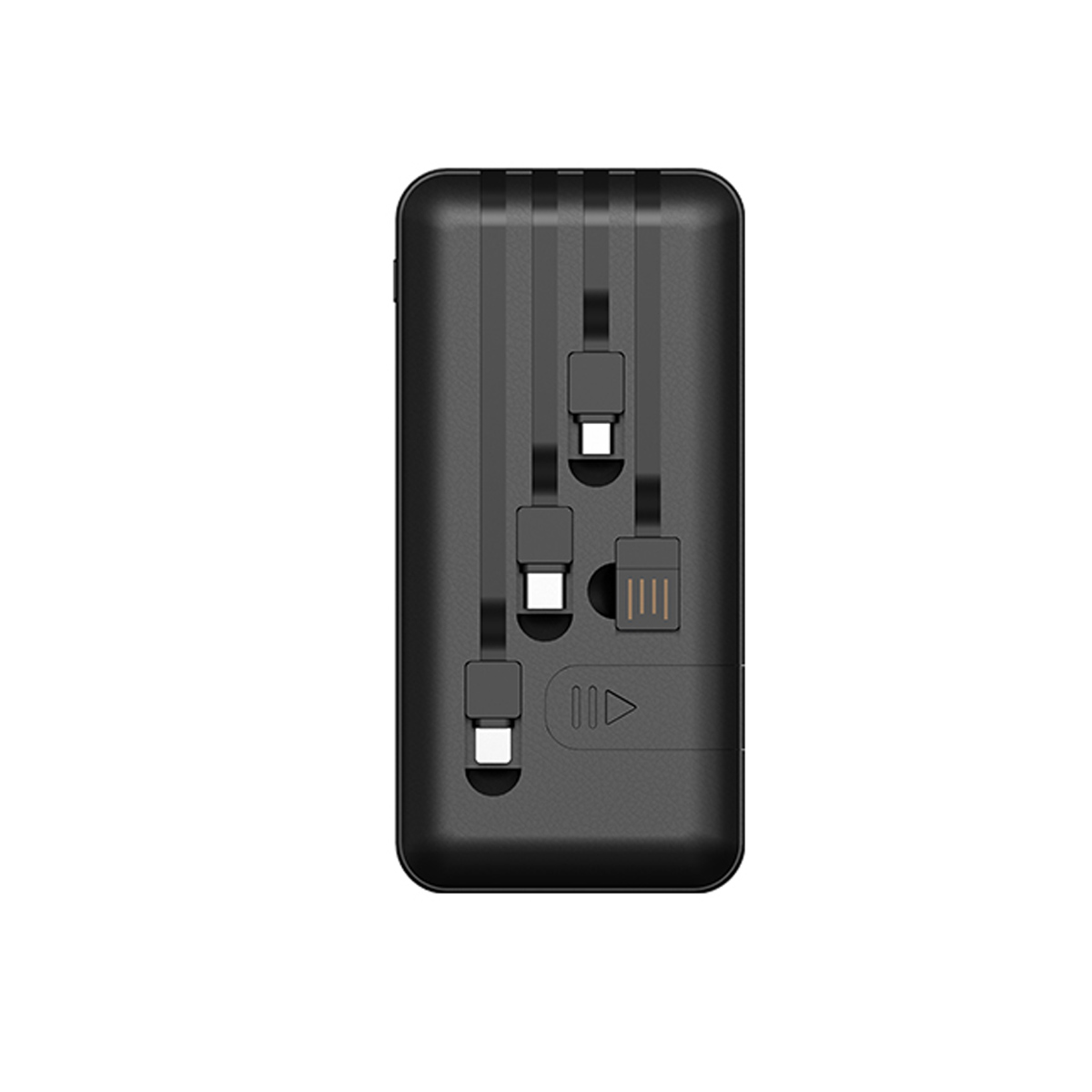Remax Power Bank Batería Externa Con Cable 10000mah Pd-p62