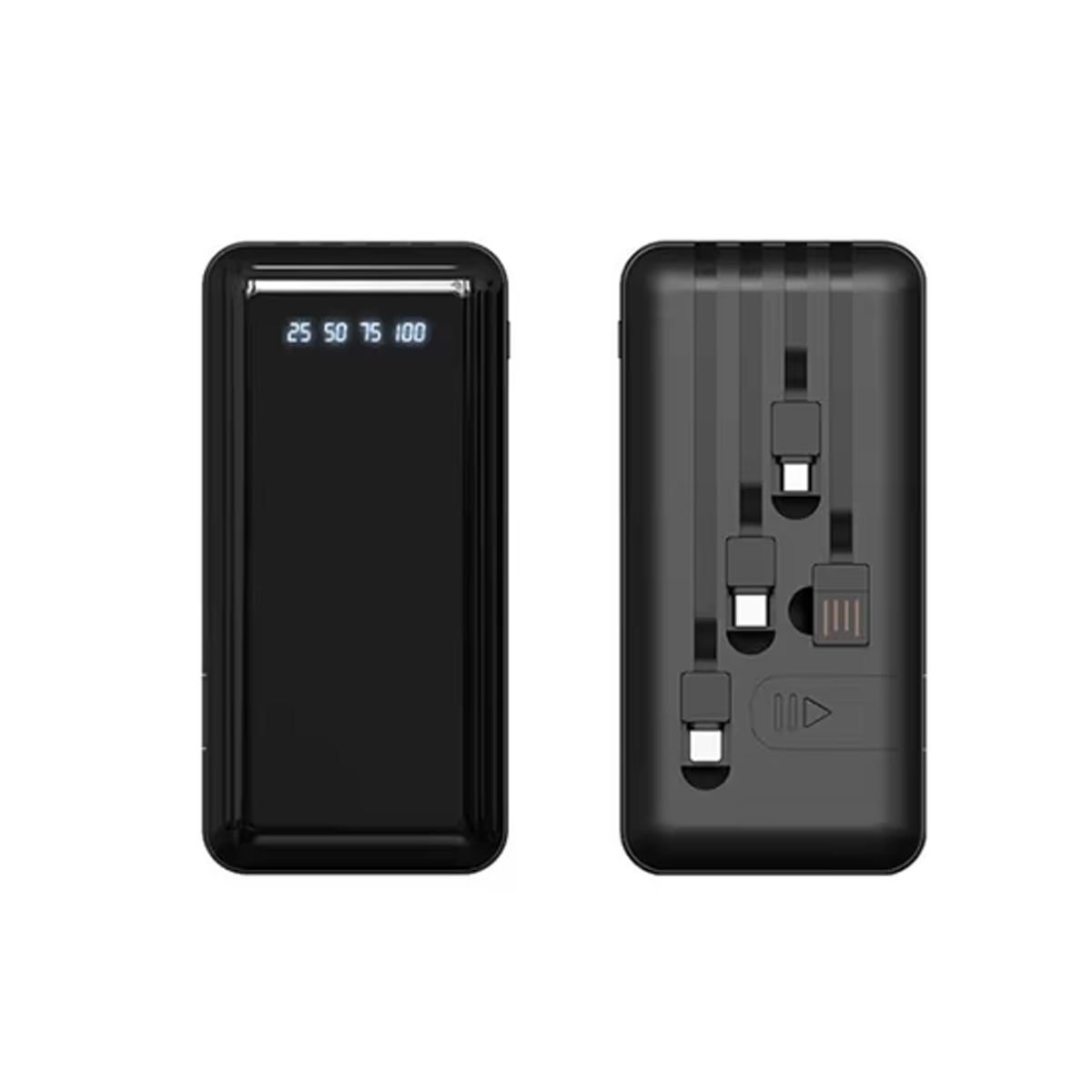 Remax Power Bank Batería Externa Con Cable 10000mah Pd-p62