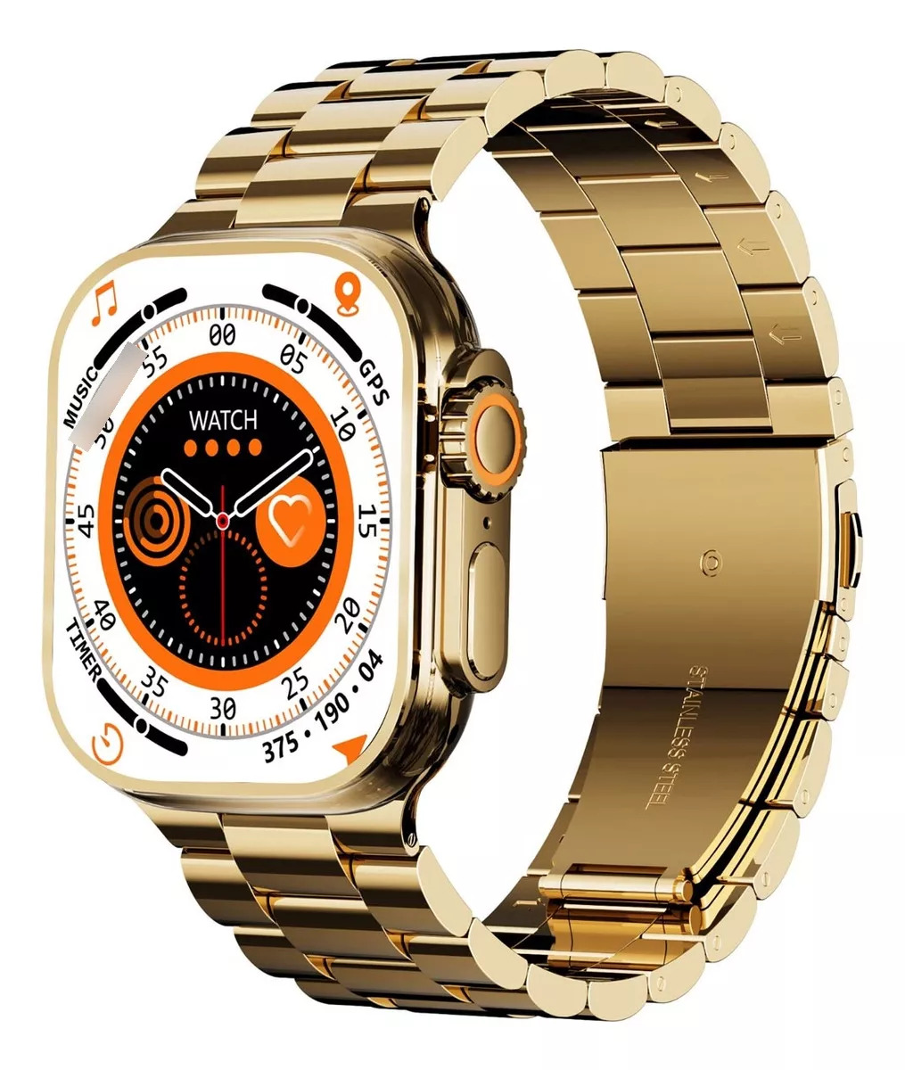 Smartwatch Reloj Inteligente Ws09 Ultra Fralugio De Lujo Nfc