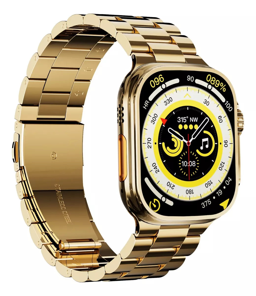 Smartwatch Reloj Inteligente Ws09 Ultra Fralugio De Lujo Nfc